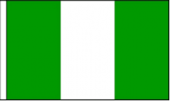 Nigeria Hand Waving Flags